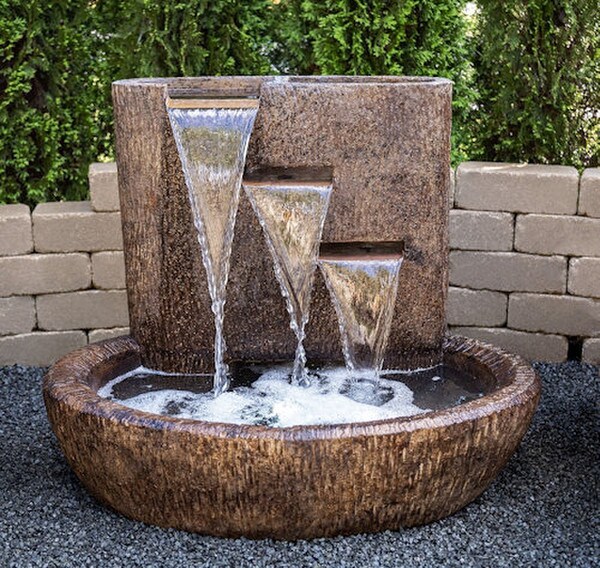 Immerse yourself in the captivating beauty of our Adobe Springs Fountain